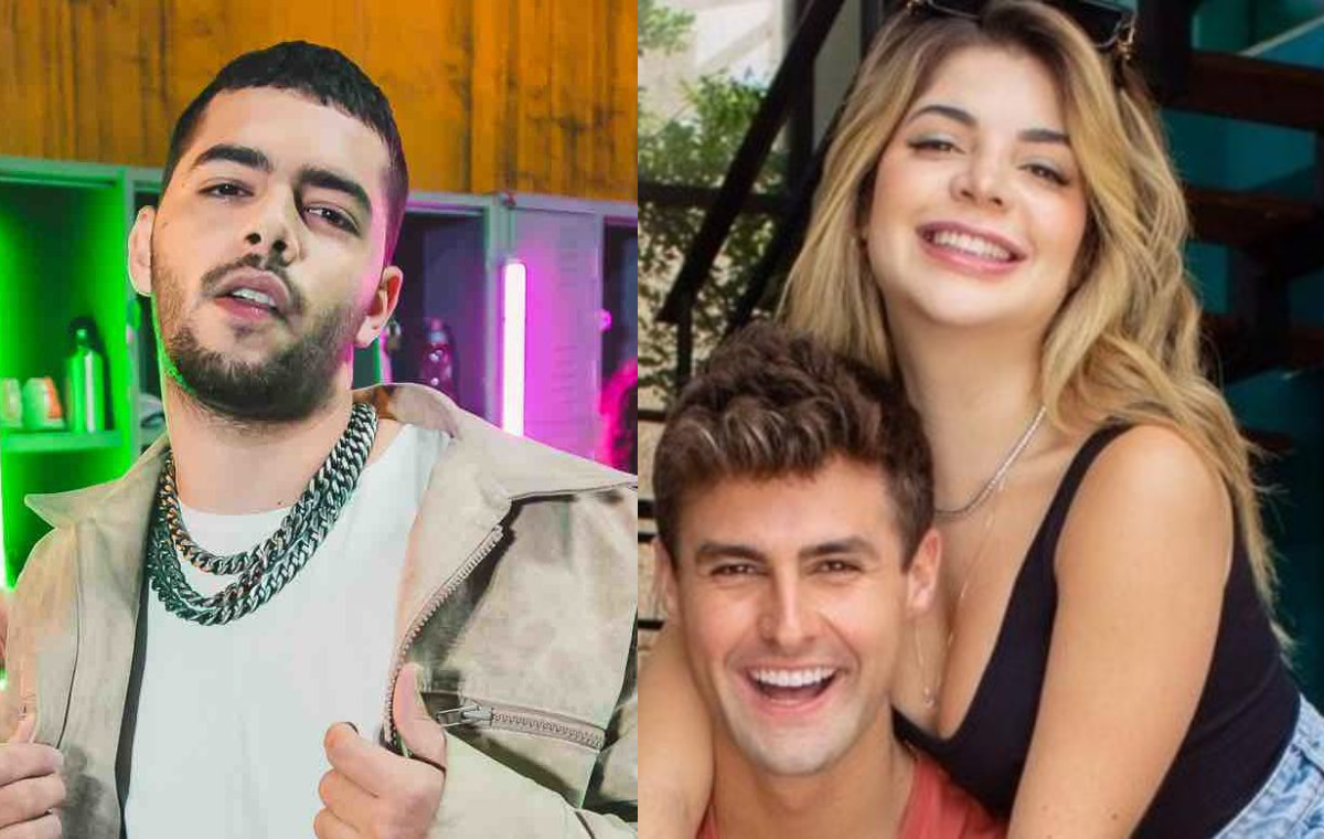 Felipe Neto e Gkay se beijam após troca de flertes nas redes sociais